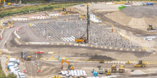 Piling Milestone Achieved at the Baker Viaduct, TRU Project