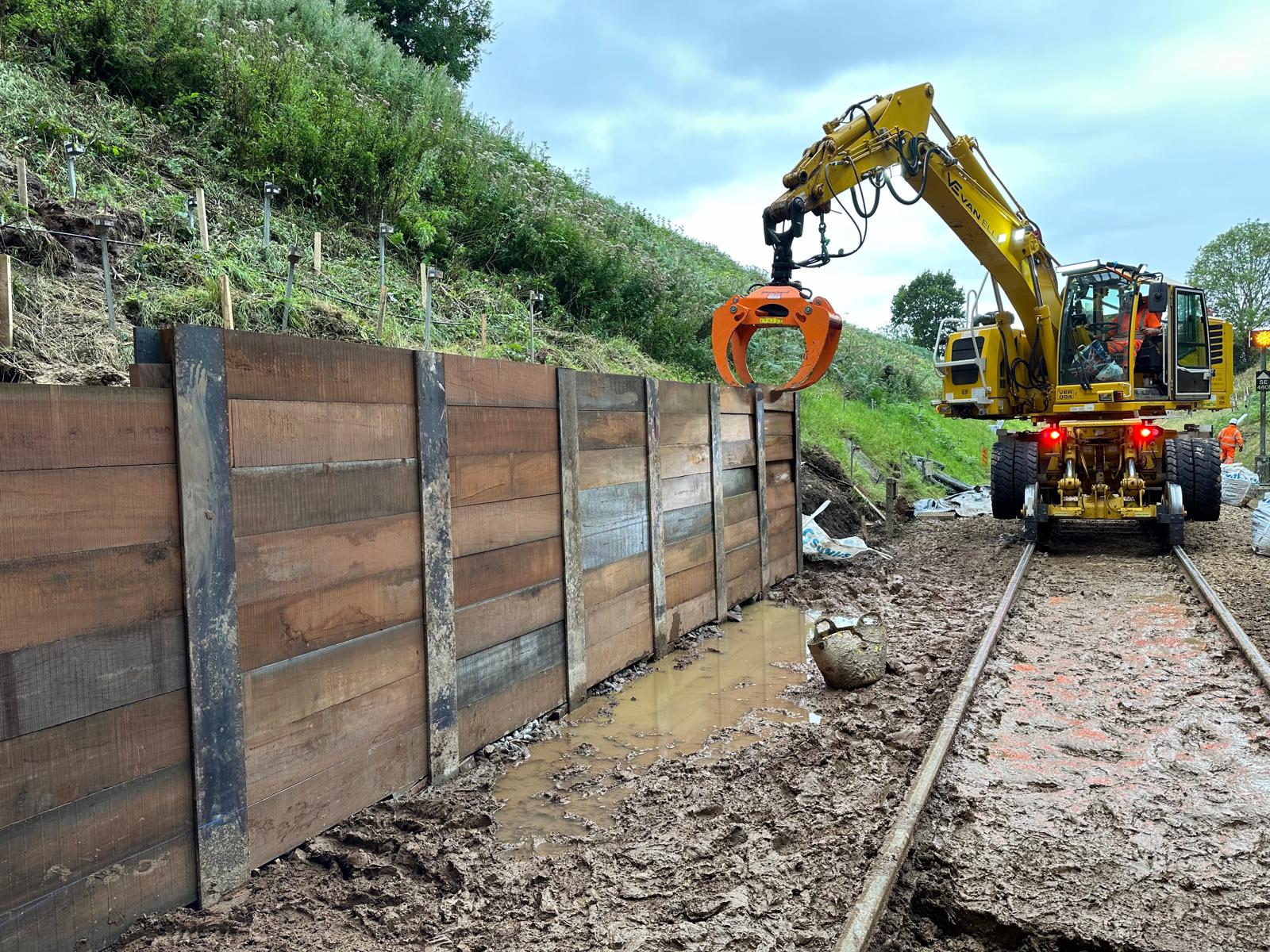 Rail Complete Emergency Work at Honiton Tunnel